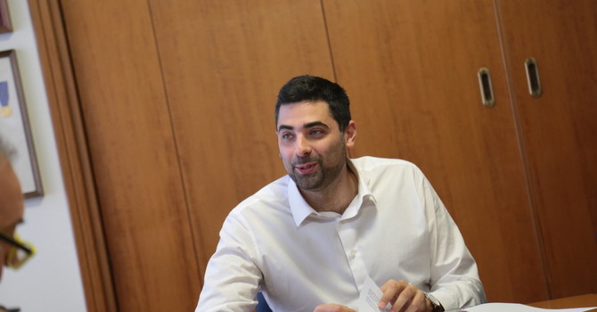 Il sindaco di Grugliasco Emanuele Gaito Il sindaco di Grugliasco Emanuele Gaito
