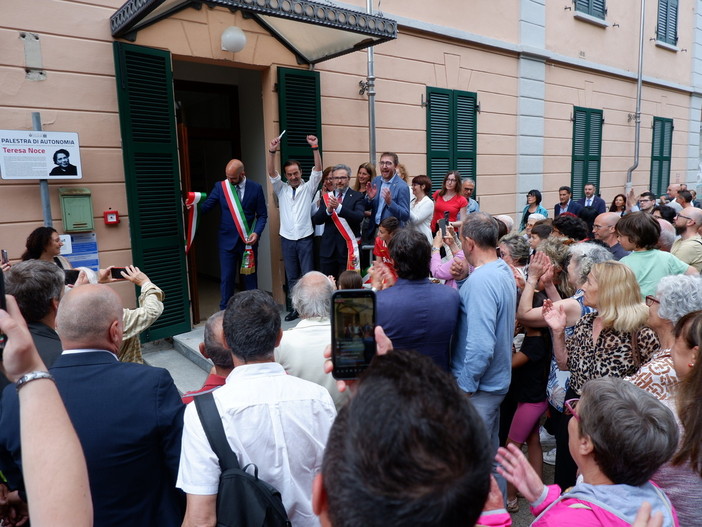 Inaugurata la Palestra di Autonomia Teresa Noce Inaugurata la Palestra di Autonomia Teresa Noce