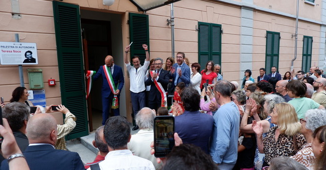 Inaugurata la Palestra di Autonomia Teresa Noce