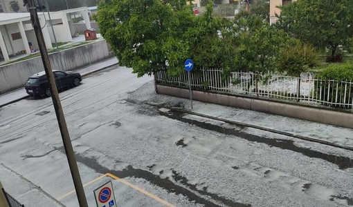 Grandinata a Collegno Grandinata a Collegno