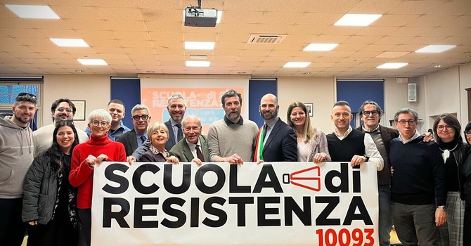 Greppi e Dudu dei Modena City Ramblers ospiti a Collegno per la "Scuola di Resistenza 2.0"
