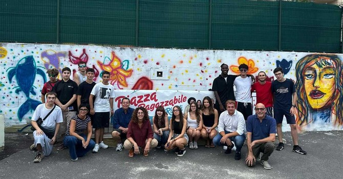 Giù il sipario a Rivoli su Piazza Ragazzabile: i giovani riqualificano la città e guardano al futuro