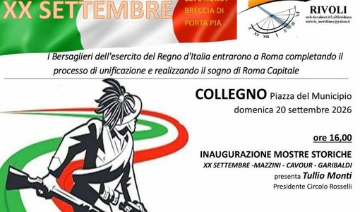 Ricorrenza per il XX settembre Ricorrenza per il XX settembre