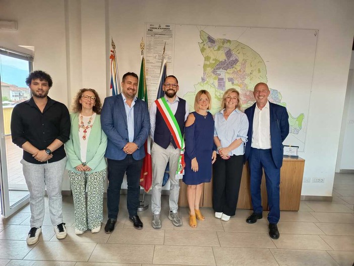 La nuova giunta del sindaco Palmieri La nuova giunta del sindaco Palmieri