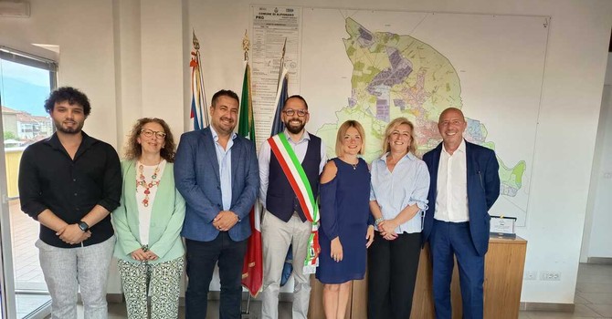 La nuova giunta del sindaco Palmieri La nuova giunta del sindaco Palmieri