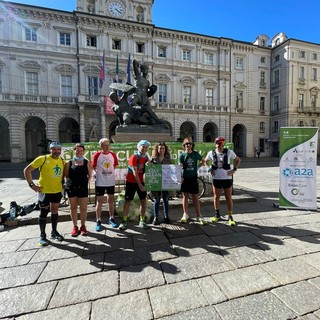 Da Collegno a Torino di corsa: raccolti 79 Kg di rifiuti nella prima maratona di plogging