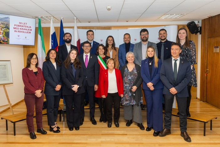 Rivoli e Kranj hanno celebrato i 50 anni di gemellaggio