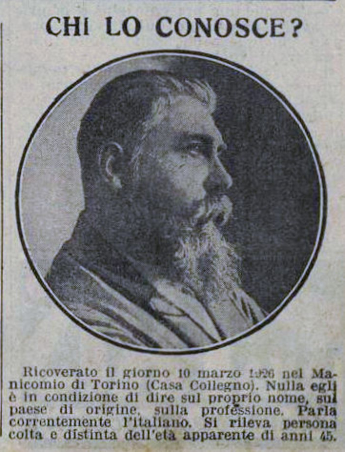 “Chi lo conosce? Chi si riconosce?”: a Collegno caccia ai sosia dello Smemorato “Chi lo conosce? Chi si riconosce?”: a Collegno caccia ai sosia dello Smemorato