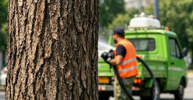 Collegno: irrigazioni straordinarie per proteggere il patrimonio verde