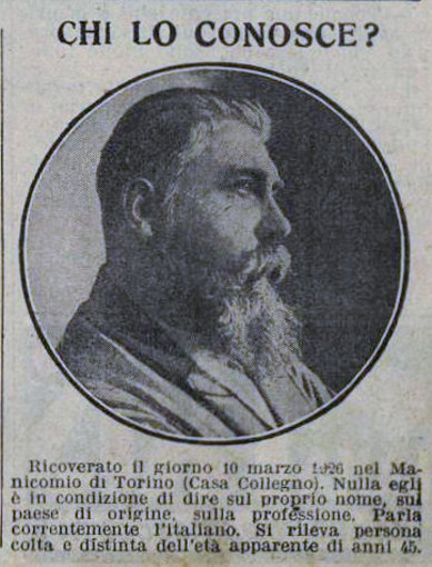 “Chi lo conosce? Chi si riconosce?”: a Collegno caccia ai sosia dello Smemorato