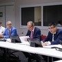 Il presidente Cirio e l’assessore Bussalino Il presidente Cirio e l’assessore Bussalino