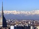 panorama di Torino con montagne innevate e Mole panorama di Torino con montagne innevate e Mole