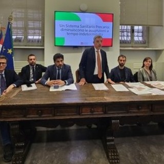 L'affondo del Pd: "Sulla sanità Cirio ha detto solo bugie. 2023 negativo per assunzioni a tempo indeterminato"