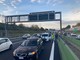 Tangenziale da incubo: incidente a Collegno, traffico in tilt