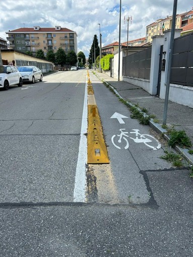 Una pista ciclabile di Rivoli