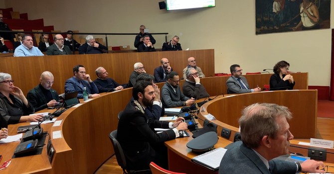 Una foto della riunione del Comitato Provinciale per l’Ordine e la Sicurezza