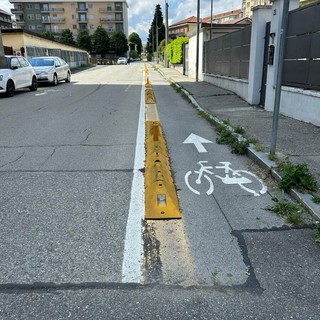 Una pista ciclabile di Rivoli