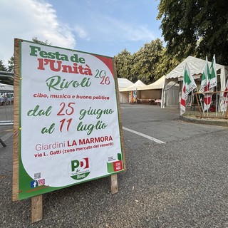 A Rivoli torna la storica Festa de l'Unità ai Giardini Lamarmora