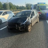 Incidente con dieci auto coinvolte in tangenziale