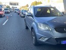Incidente in tangenziale Nord a Torino, all'altezza di Collegno Incidente in tangenziale Nord a Torino, all'altezza di Collegno