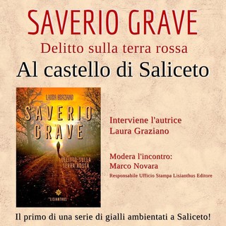 Saliceto (CN): la presentazione del libro 'Saverio Grave – Delitto sulla terra rossa'