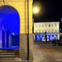 Bra, palazzo Garrone in blu nel 2023 (foto di Claudia Scarzello)