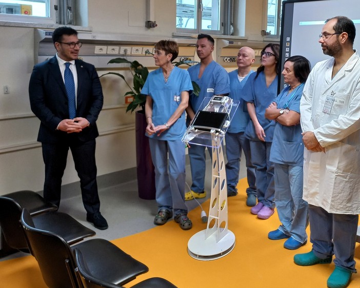 Una immagine del personale dell'ospedale di Rivoli Una immagine del personale dell'ospedale di Rivoli