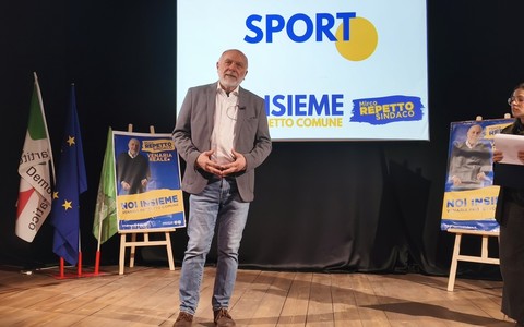 Al via la campagna elettorale di Mirco Repetto a Venaria
