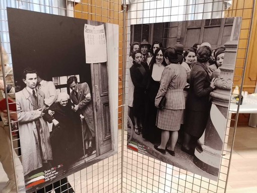 Immagini delle prime donne al voto nel 1946 Immagini delle prime donne al voto nel 1946