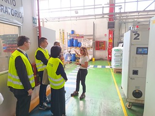 Visita alla Hutchinson di Rivoli Visita alla Hutchinson di Rivoli