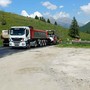 Lavori di pavimentazioni sulla SP 23 a Pragelato Lavori di pavimentazioni sulla SP 23 a Pragelato