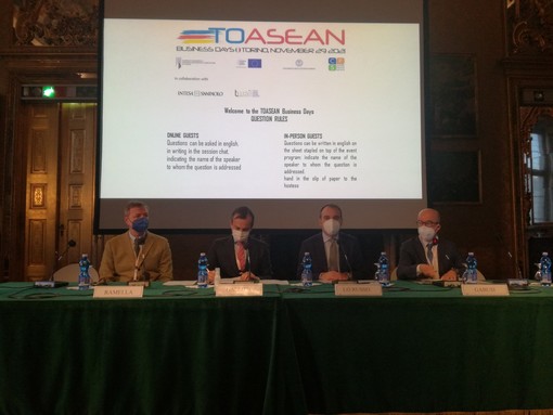 La seconda edizione dei ToAsean days: il tavolo dei relatori