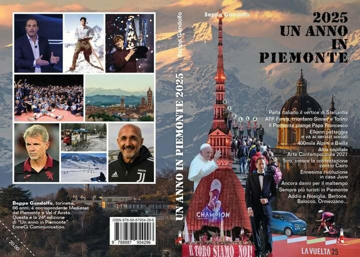 La copertina dell'edizione 2025 di "Un anno in Piemonte" La copertina dell'edizione 2025 di "Un anno in Piemonte"