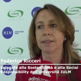 Sostenibilità: Ricceri (Iulm), 'insieme a CoReVe per affrontare nuove sfide'
