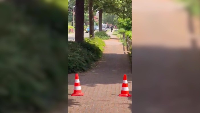 Sparatoria in Germania, paura in strada dopo l'attacco Sparatoria in Germania, paura in strada dopo l'attacco