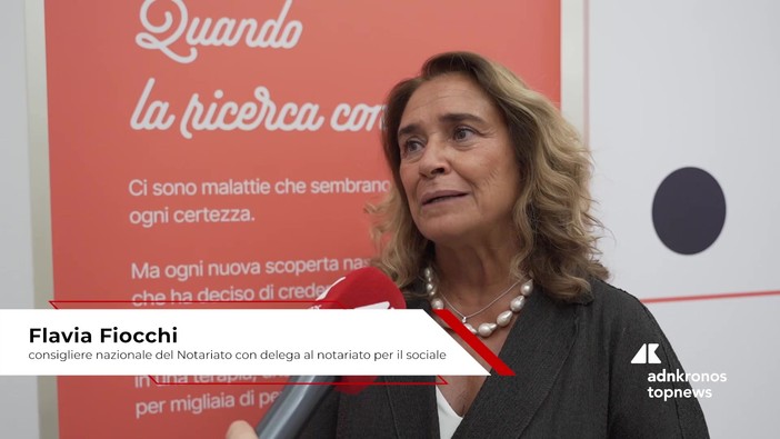 Sociale: Fiocchi (Notariato), 'lascito solidale atto sicuro e tutelato' Sociale: Fiocchi (Notariato), 'lascito solidale atto sicuro e tutelato'