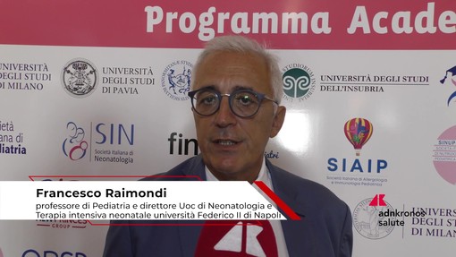 Alimentazione: neonatologo Raimondi, 'nutrizione è medicina soprattutto per i pazienti più critici' Alimentazione: neonatologo Raimondi, 'nutrizione è medicina soprattutto per i pazienti più critici'