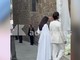 Damiano David e Dove Cameron arrivati a Montalcino per le nozze