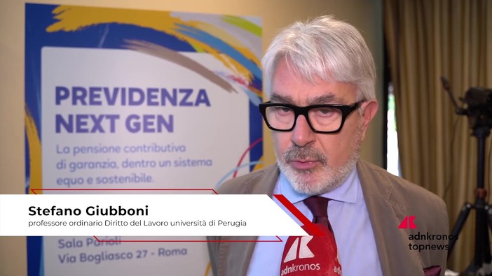 Previdenza: Giubboni (Univ. Perugia), 'La pensione contributiva va corretta con un aiuto solidaristico' Previdenza: Giubboni (Univ. Perugia), 'La pensione contributiva va corretta con un aiuto solidaristico'