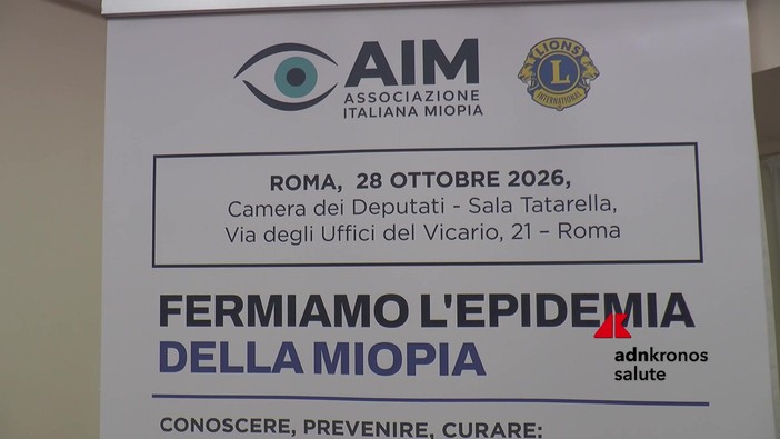 'Fermiamo la Miopia': le istituzioni incontrano gli oculisti contro l'epidemia visiva nei giovani 'Fermiamo la Miopia': le istituzioni incontrano gli oculisti contro l'epidemia visiva nei giovani