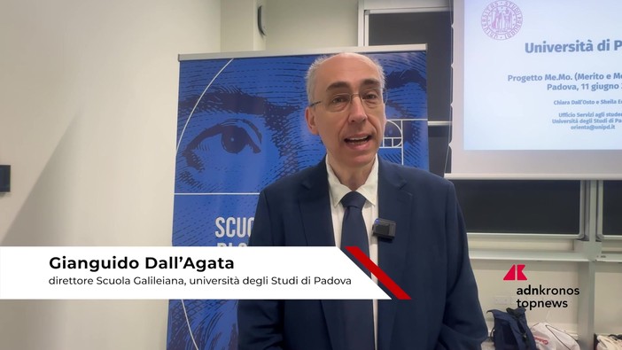 Università: Dall'Agata (Unipd-Galileiana), 'finanziatori dal territorio per sostenere progetto su lungo termine'