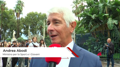 Sport: Abodi (ministro) "Lo sport è valore educativo e sociale, oltre che promozione del benessere" Sport: Abodi (ministro) "Lo sport è valore educativo e sociale, oltre che promozione del benessere"