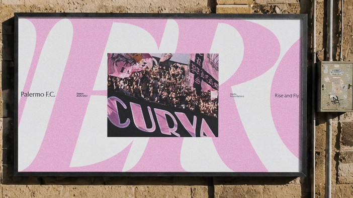 Nuova strategia di brand e identità visiva per il Palermo