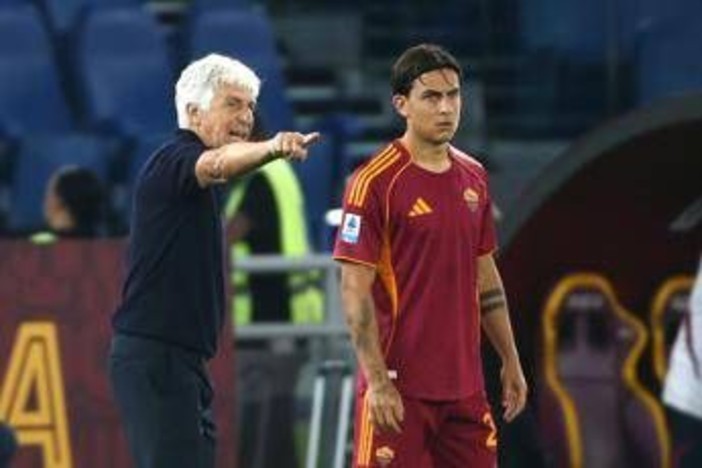 Gasperini: "Con lo Slovan Dybala non ci sarà, ha una minima lesione"