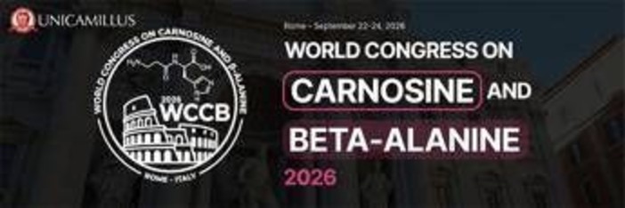 Wccb, all’UniCamillus congresso sul ruolo delle piccole molecole su invecchiamento e sport Wccb, all’UniCamillus congresso sul ruolo delle piccole molecole su invecchiamento e sport