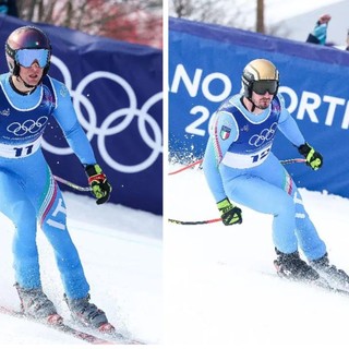 A Milano-Cortina argento Franzoni e bronzo Paris, prime medaglie Italia in discesa