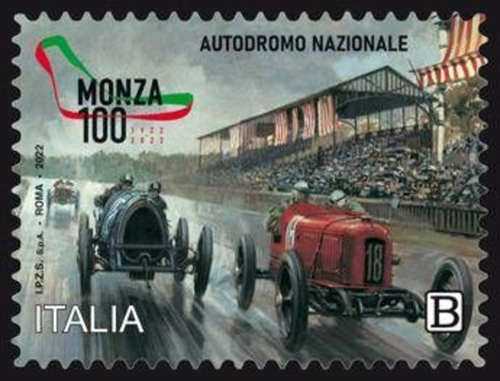 Poste italiane, il Gran Premio d’Italia corre anche sui francobolli