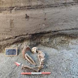 Nuovi ritrovamenti a Pompei, due uomini in fuga dall’eruzione del 79 d.C.