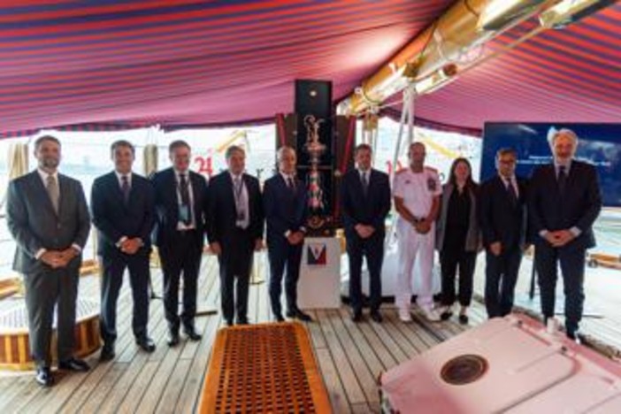 Abodi e Mezzaroma a New York per 'Vespucci&amp;America's Cup', le due icone del mare si incontrano nella 'Big Apple'