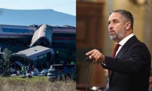 Spagna, il leader di Vox dopo l'incidente ferroviario: "Stop campagna elettorale? Siamo politici, non pagati per piangere a funerali"